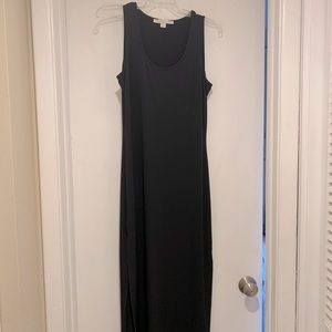 Boston Proper Black lightweight maxi dress